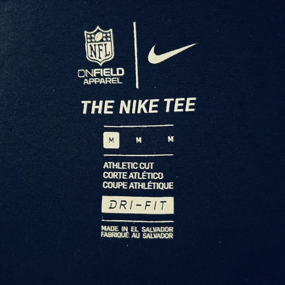 Nike Denver Broncos Salute to Service 3/4 Sleeve Dri Fit Shirt Size Medium - Picture 7 of 7